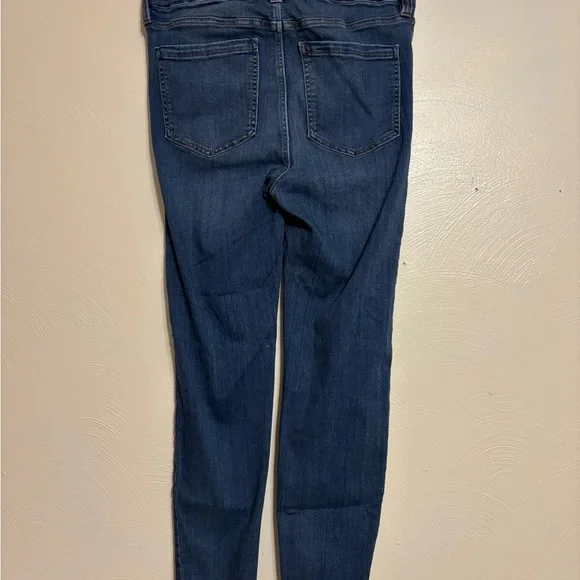 Liverpool Dark Blue Ankle Jeans - Picture 9 of 9